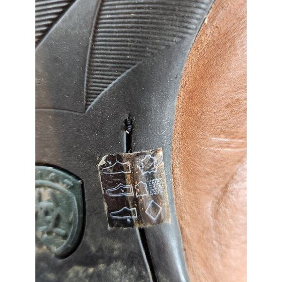 Ariat cowboy boots 10.5EE brown leather Style# 34680 western rodeo workwear